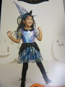Toddler Iridescent Witch Halloween Costume Dress and Hat Hyde and Eek Size 2T-3T - Picture 1 of 4