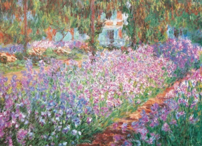 Eurographics Monet's Garden 1000 Piece Jigsaw Puzzle By Claude Monet - Image 1 of 3