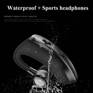 V9 earphones Bluetooth headphones Handsfree wireless for Iphone Samsung - Picture 1 of 8