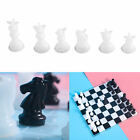 Chess Pieces Resin Molds Chess Shape Silicone Epoxy Mould for Chocolate Candy