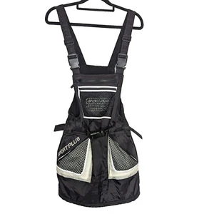 VFILES Sports Retro Dungaree Overalls Mini Dress Black White Au UK xs 6 s 8 US 2 - Picture 1 of 9