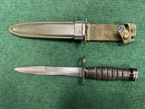 WWII U.S. M1 Carbine Army Imperialm4 Bayonet & M8 Scabbard Knife WW2 Nice - Picture 1 of 12