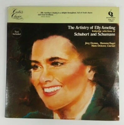 Artistry of Ella Ameling gatefold double LP record set Tested Works Quintessence - Image 1 of 4