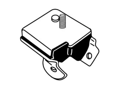 For 1974-1984 Ford F250 Engine Mount Front Right 79936BWXM 1978 1976 1977 1975 - Image 1 of 2