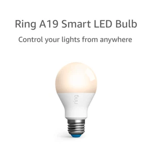 A19 Smart LED Bulb, White (Bridge Required) - Picture 1 of 6