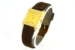 1967 Bulova Watch Edwardian BULOVA Cal. 10CL 10K RGP Men's Wristwatch NICE! - Picture 1 of 18