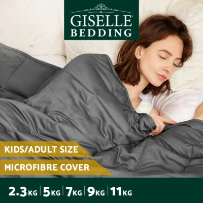Giselle Weighted Blanket 9KG 7KG 5KG 11/2.3KG Kids Adult Gravity Calm Deep Relax - image 1 of 4