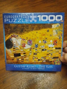 EuroGraphics Gustav Klimt - The Kiss  1000 Piece Puzzle - Picture 1 of 7