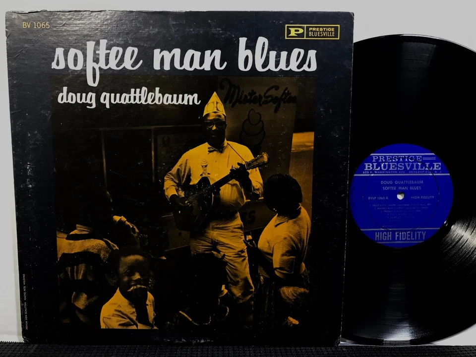 DOUG QUATTLEBAUM Softee Man Blues LP PRESTIGE BLUESVILLE BV 1065 MONO PROMO 1962 - Image 1 of 2