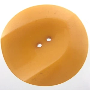 Carved Bakelite Thumb Print Garment Button 1.25in Design Pattern 804C - Picture 1 of 8