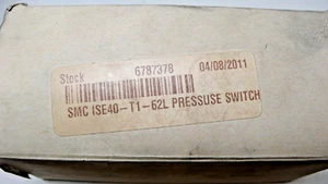 SMC ISE40-T1-62L 12-24VDC DIGITAL PRESSURE SWITCH - Picture 1 of 6