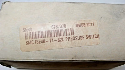 SMC ISE40-T1-62L 12-24VDC DIGITAL PRESSURE SWITCH - Image 1 of 4
