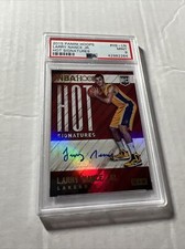 2015-16 Panini NBA Hoops Hot Signatures Larry Nance Jr #HS-LN Rookie Auto RC