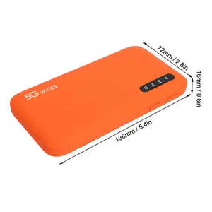 5G Mobile Hotspot High Speed Travel  Band WiFi6 Portable Router With New - Picture 1 of 23
