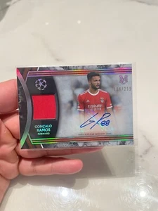 2022-23 Topps Museum Collection GONCALO RAMOS Relic Patch Auto #/299 SP - Picture 1 of 2