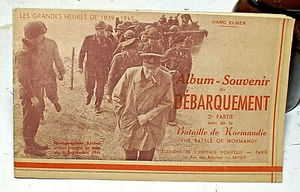 39-45/DEBARQUEMENT/ALBUM SOUVENIR/2EMEM PARTIE/M.ELMER/BATAILLE DE NORMANDIE - Imagen 1 de 1