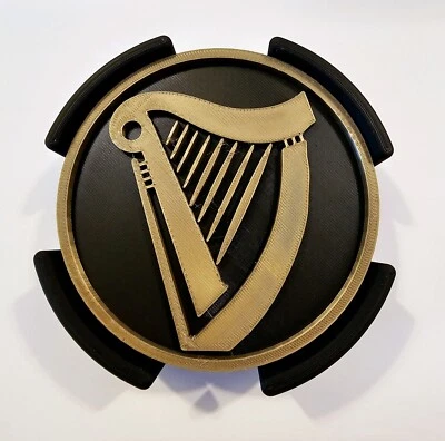 Guinness Coasters Set Of 4 With Holder - Image 1 of 4