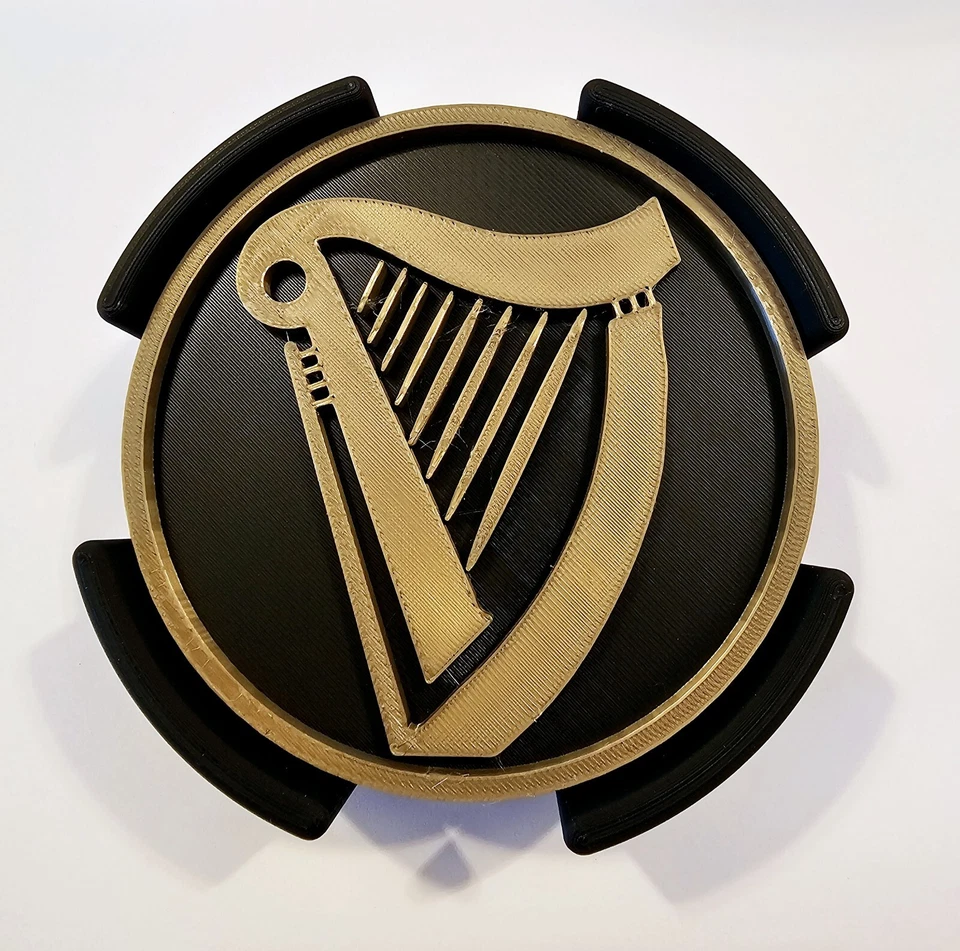 Guinness Coasters Set Of 4 With Holder - Image 1 of 4