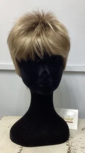 Brady Lace Front Short Pixie Wig By Noriko Sugar Cane R Blonde Uk RRP £204 - Picture 1 of 5