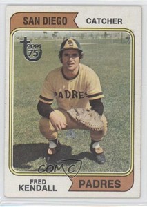 2014 Topps 75th Anniversary Buybacks Fred Kendall (San Diego) #1974-53
