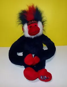 18" Chief Wahoo Cleveland Indians MLB Plush Rally Fuzzhead Wig head Monkey - Picture 1 of 2