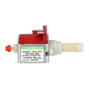 Pompe à eau 48W 230V pour cafetière électrique Ulka EP5 481236018581 DeLonghi... - Imagen 1 de 9