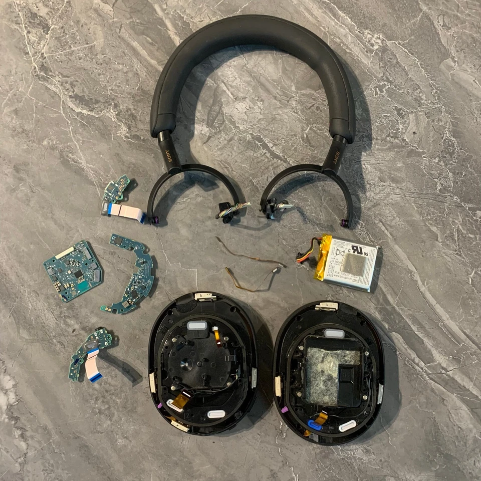 Sony WH-1000xm5 Headphones- Genuine Sony Replacement Parts - Black Freeshipping - Image 1 of 4