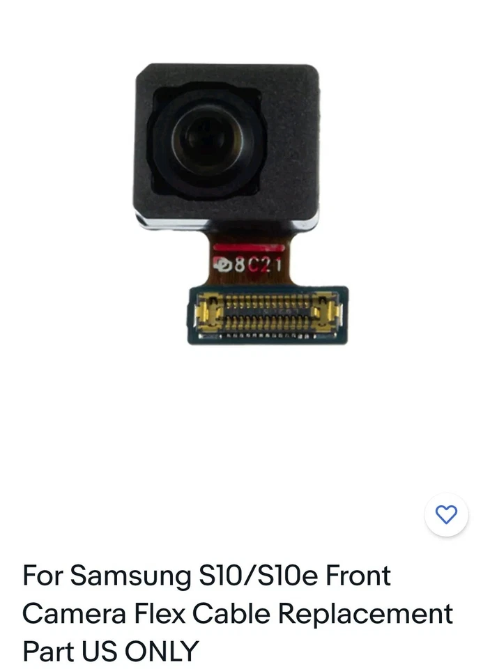 For Samsung S8plus Front Camera Flex Cable Replacement Part US ONLY - Image 1 of 1