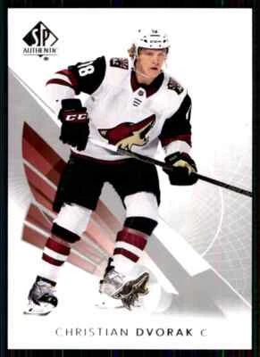 2017-18 Upper Deck SP Authentic Christian Dvorak #34 - Image 1 of 2