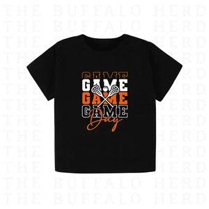 Kids Game Day Buffalo Bandits Shirt, Baby Youth Bandits Lacrosse Tee - Picture 1 of 1