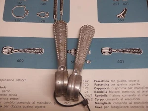 Palancas de cambio DT Campagnolo vintage años 50-70 - NOS - #601 y #602 - Imagen 1 de 3