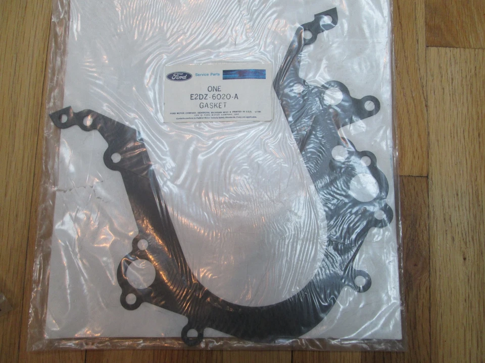 НОВЫЙ ИЗ СТАРЫХ ЗАПАСОВ 1983 - 1986 FORD MUSTANG FOXBODY 3,8 Л ПРОКЛАДКА ПЕРЕДНЕЙ КРЫШКИ ЦИЛИНДРА E2DZ - Изображение 1 из 1