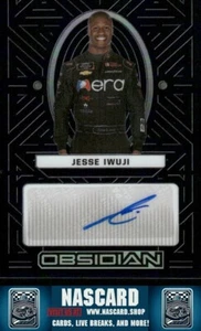 2023 Panini Chronicles - Obsidian Signatures Jesse Iwuji #JI (AU, RC) - Picture 1 of 2