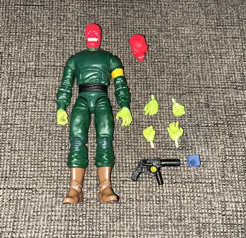 Marvel Legends Red Skull Xemnu Wave Action Figure Complete Super Villians NO BAF Cover
