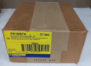BOX MIT 10) NEU SQUARE D PK18GTA AUSRÜSTUNG ERDUNGSSTANGE KIT - Bild 1 von 4