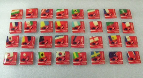 World cup 2006 magnet pin badge set Cover