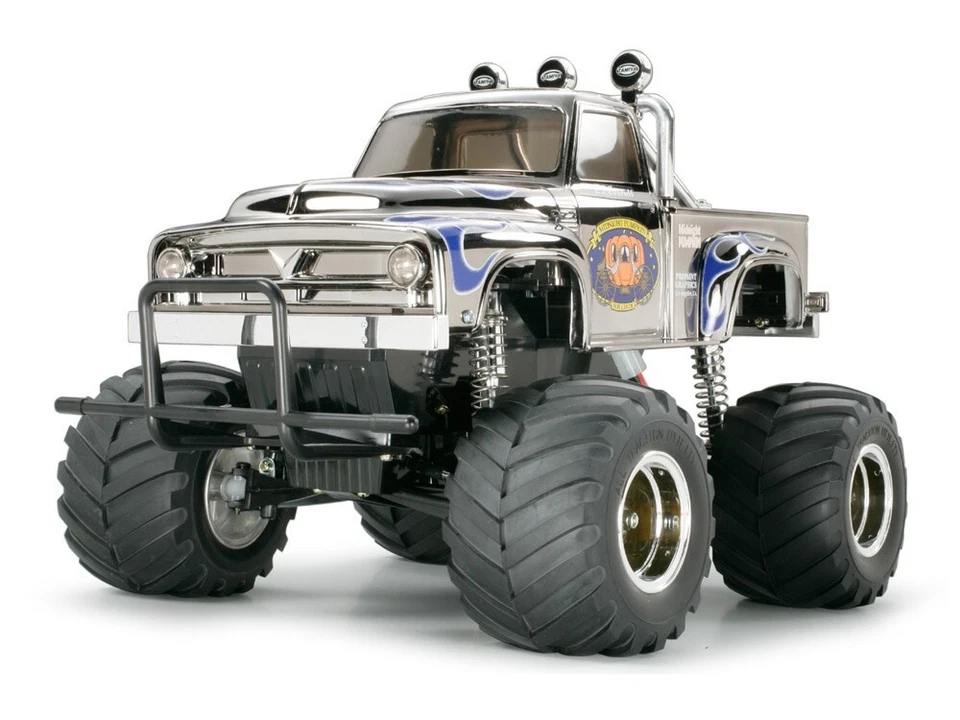 Tamiya 58365 1/12 Midnight Pumpkin Metallic 2WD RC Monster Truck Kit from Japan - Image 1 of 1