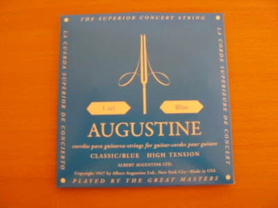 AUGUSTINE Gitarrensaiten, Konzertgitarre, Blau, SATZ