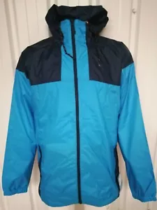 Columbia Hombres Grande Flash Challenger Chaqueta Cortavientos Abrigo Azul (L)(Segundo) - Imagen 1 de 9