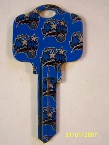 ORLANDO MAGIC KWIKSET KW1 HOUSE KEY BLANK - Picture 1 of 1