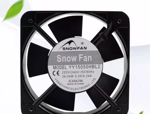 SNOWFAN YY15050HBL2 AC220V 0,25/0,24A Ventola di raffreddamento in metallo - Foto 1 di 2
