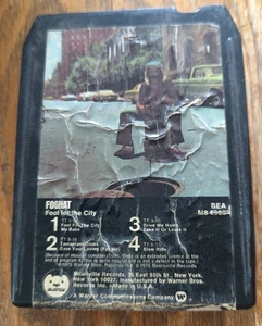 Foghat Rock N Roll Fool For The City 8-Track Tape 1975 - Picture 1 of 5