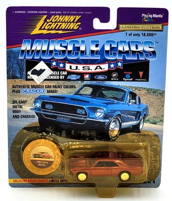 1996 Johnny Lightning Muscle Cars U.S.A. 1966 Chevy Malibu Limited Edition - Image 1 of 4