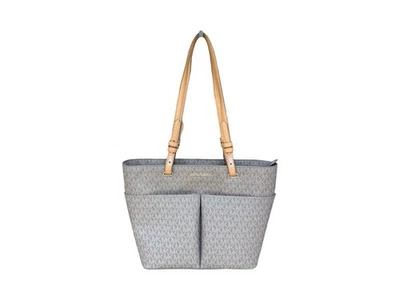 Bolso de Mano MICHAEL KORS Bedford Marrón Cuero Bellota Medio Superior Cremallera Bolsillo  Foto 1 de 4