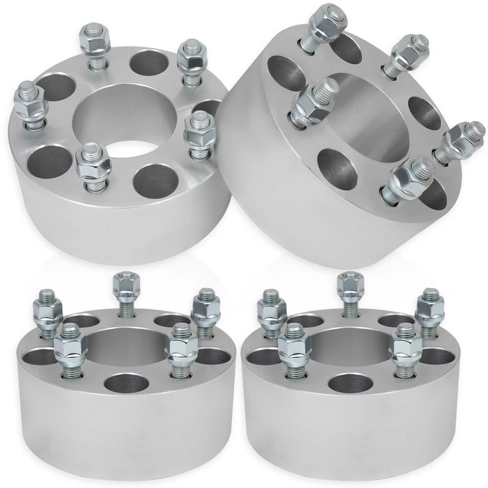 4Pc 2.5" Wheel Spacers 5x4.75 For Chevrolet S10 Camaro Corvette Pontiac Firebird - Image 1 of 4