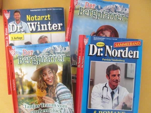 14 Heimatromane, Arztromane, Bergpfarrer, Dr. Norden, Dr. Winter (4 Hefte) - Bild 1 von 1