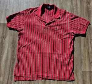 Vintage Polo Ralph Lauren Herren Gr. XL Polo Kurzarm rot gestreift 100% Baumwolle - Bild 1 von 8