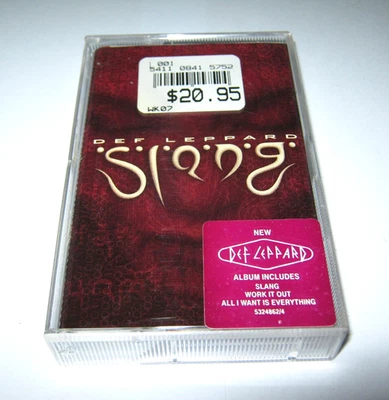 Def Leppard - Slang - Australian Release - Cassette Tape - VGC - Image 1 of 3