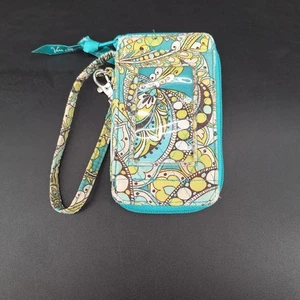 Vera Bradley Peacock Wristlet Wallet - Picture 1 of 8