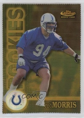 2000 Topps Finest Rookies Gold Refractor Die-Cut /200 Rob Morris #165 Rookie RC - Image 1 of 2